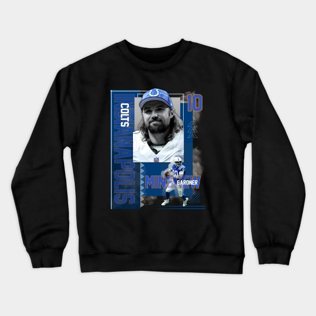 Indianapolis Colts Gardner Minshew 10 Crewneck Sweatshirt by today.i.am.sad